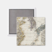 China, Korea, Japan Magneet (Voorkant / Achterkant)