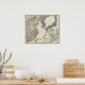 China, Korea, Japan Poster (Keuken)