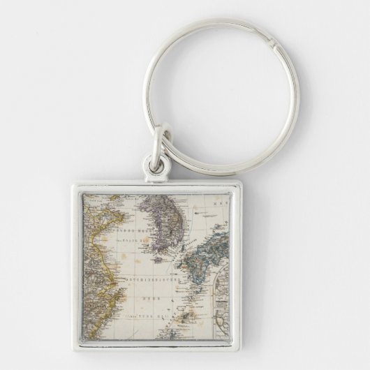 China, Korea, Japan Sleutelhanger (Voorkant)