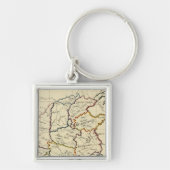 China, Korea Sleutelhanger (Voorkant)