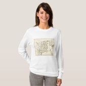 China, Korea T-shirt (Voorkant volledig)