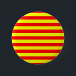 china kyrgyzstan spain flag stripes red yellow pat ronde button 5,7 cm<br><div class="desc">china kyrgyzstan spain flag stripes red yellow pattern</div>