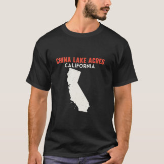 China Lake Acres California Verenigde Staten State T-shirt