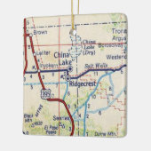 China Lake CA Keramisch Ornament (Links)