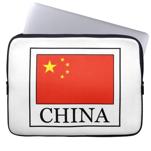 China Laptop Sleeve (Voorkant)