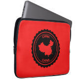China Laptop Sleeve (Voorkant Rechts)