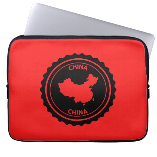China Laptop Sleeve (Voorkant)