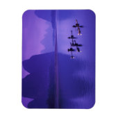 China, Li River. aalscholvervissers. Magneet (Verticaal)