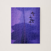 China, Li-rivier. Aalscholvervissers. Legpuzzel (Verticaal)