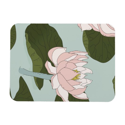 China lily Pond Magneet (Horizontaal)