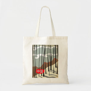 China Magisch Winter Woud Tote Bag