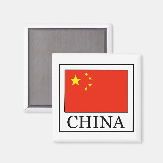 China Magneet (Voorkant / Achterkant)