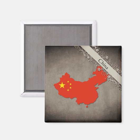China Magneet (Voorkant / Achterkant)