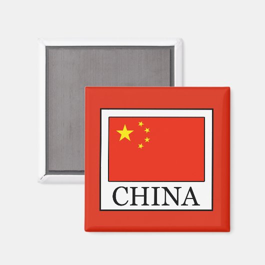 China Magneet (Voorkant / Achterkant)