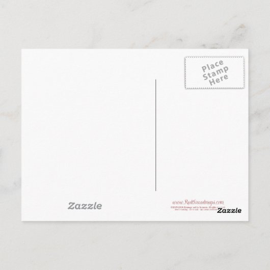 China Map Briefkaart (Achterkant)