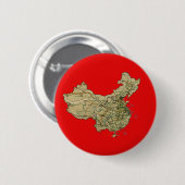 China Map Button (Voorkant /achterkant)