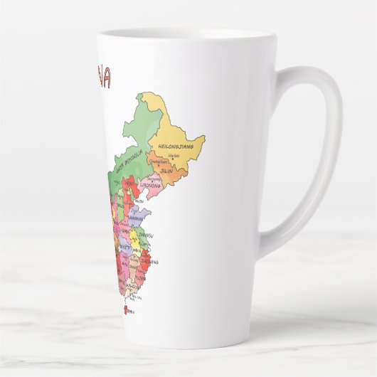 China Map Latte Mok (Rechts)