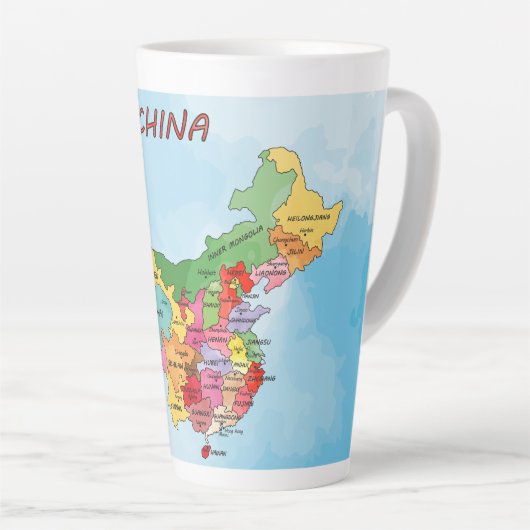 China Map Latte Mok (Rechterhoek)