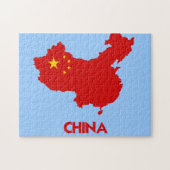 CHINA MAP LEGPUZZEL (Horizontaal)