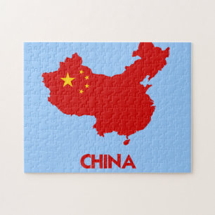 CHINA MAP LEGPUZZEL