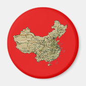 China Map Magnet (Voorkant)