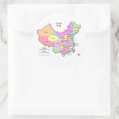 China Map Stickers (Tas)