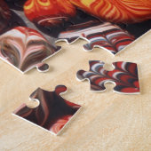 China, Ming Tombs, gekleurde glazen Souvenirs Legpuzzel (Zijkant)