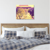 China Ming Tombs vintage Canvas Afdruk (Insitu (Slaapkamer))