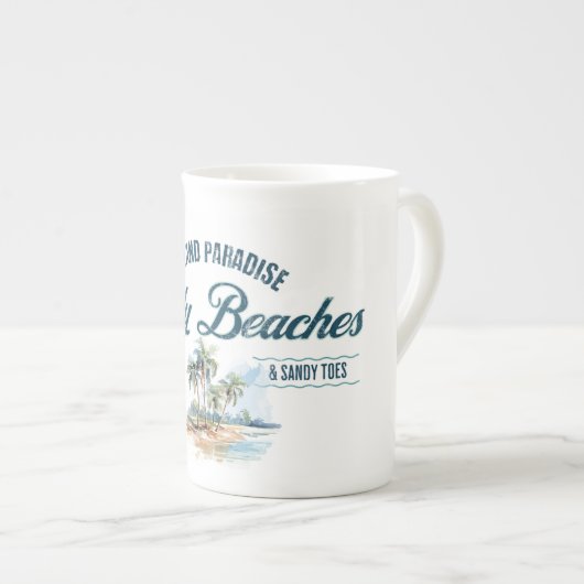 China-Mok Porselein Kop (Voorkant rechts)