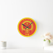 China National Emblem Circle Shape Ronde Klok (Huis)