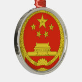 China National Emblem Metalen Ornament (Rechts)