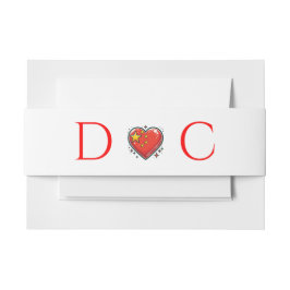 China paar bruiloft uitnodigingen wikkel