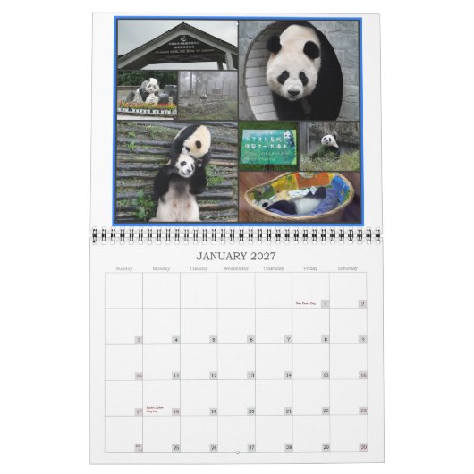 China Panda Adventure - Agenda 2012 Kalender (Jan 2027)