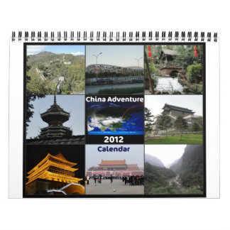 China Panda Adventure - Agenda 2012 Kalender