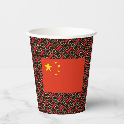 CHINA PAPIEREN BEKERS (Voorkant)