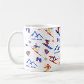 China Peak California Ski Snowboard patroon Koffiemok (Links)