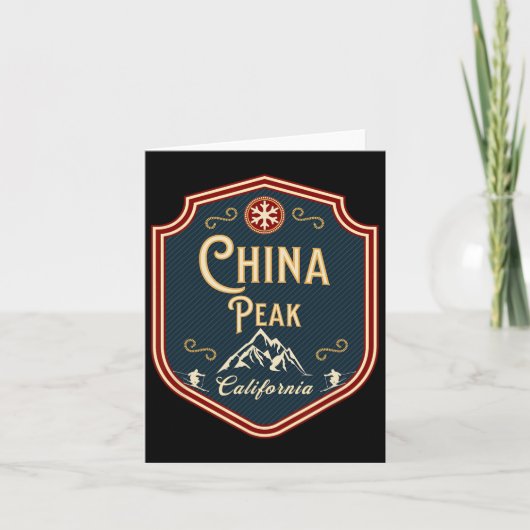 China Peak Kaart (Voorkant)
