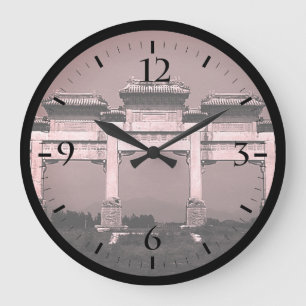  China Pekin gate ming tombes Grote klok