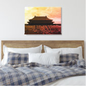 China Pekin het keizerpaleis Canvas Afdruk (Insitu (Slaapkamer))