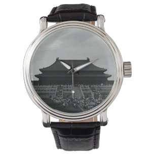 China Pekin het keizerpaleis Horloge