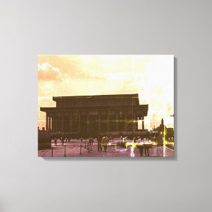 China Pekin Mao Tse Tung Mausoleum Canvas Afdruk