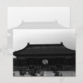  china Pekin-tempel van de hek Briefkaart (Voorkant / Achterkant)