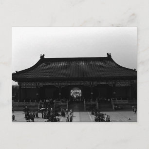 china Pekin-tempel van de hek Briefkaart
