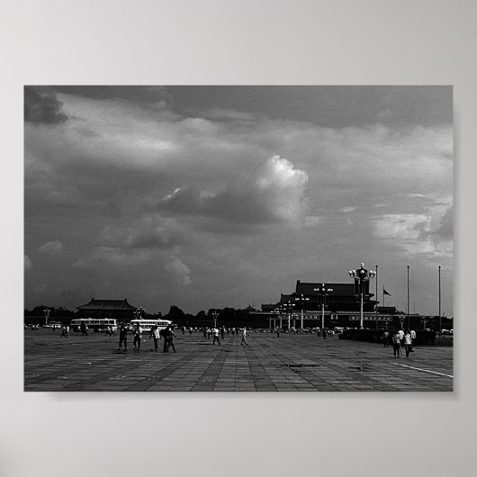China pekin Tiananmen plein Poster (Voorkant)