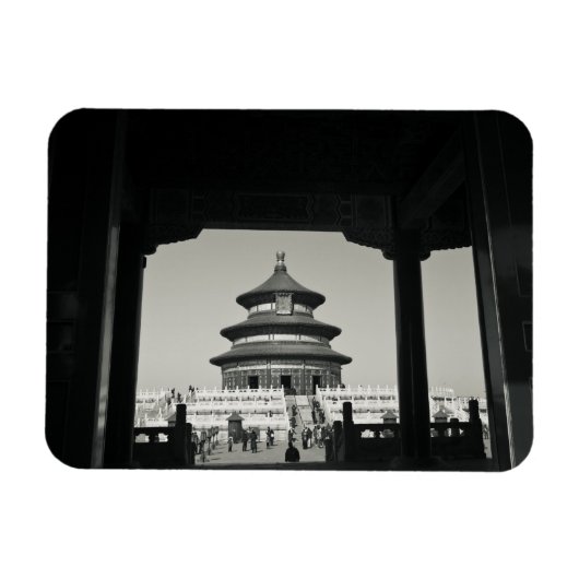 China, Peking, Chongwen District. Tempel van 2 Magneet (Horizontaal)