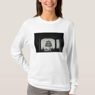 China, Peking, Chongwen District. Tempel van 2 T-shirt
