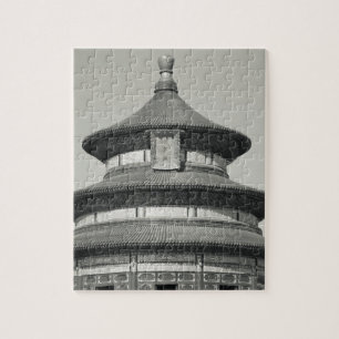 China, Peking, Chongwen District. Tempel van Legpuzzel