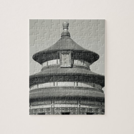 China, Peking, Chongwen District. Tempel van Legpuzzel (Verticaal)