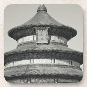 China, Peking, Chongwen District. Tempel van Onderzetter