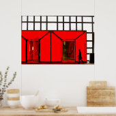 China, Peking | Luxe Winkelcentrum Poster (Keuken)
